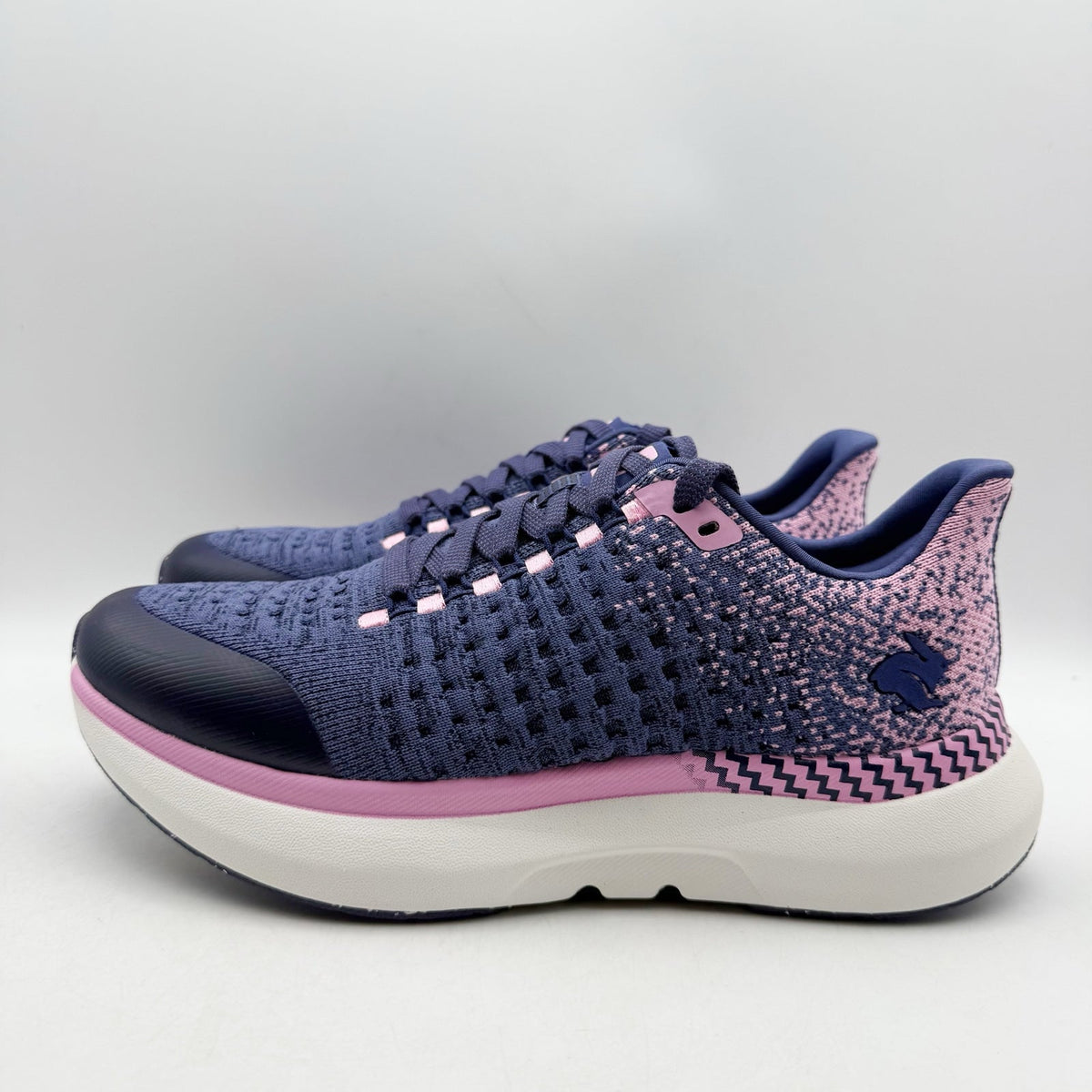 Rabbit Womens Dream Chaser Running Shoes US 7.5 Blue Purple Athletic Sneaker NIB