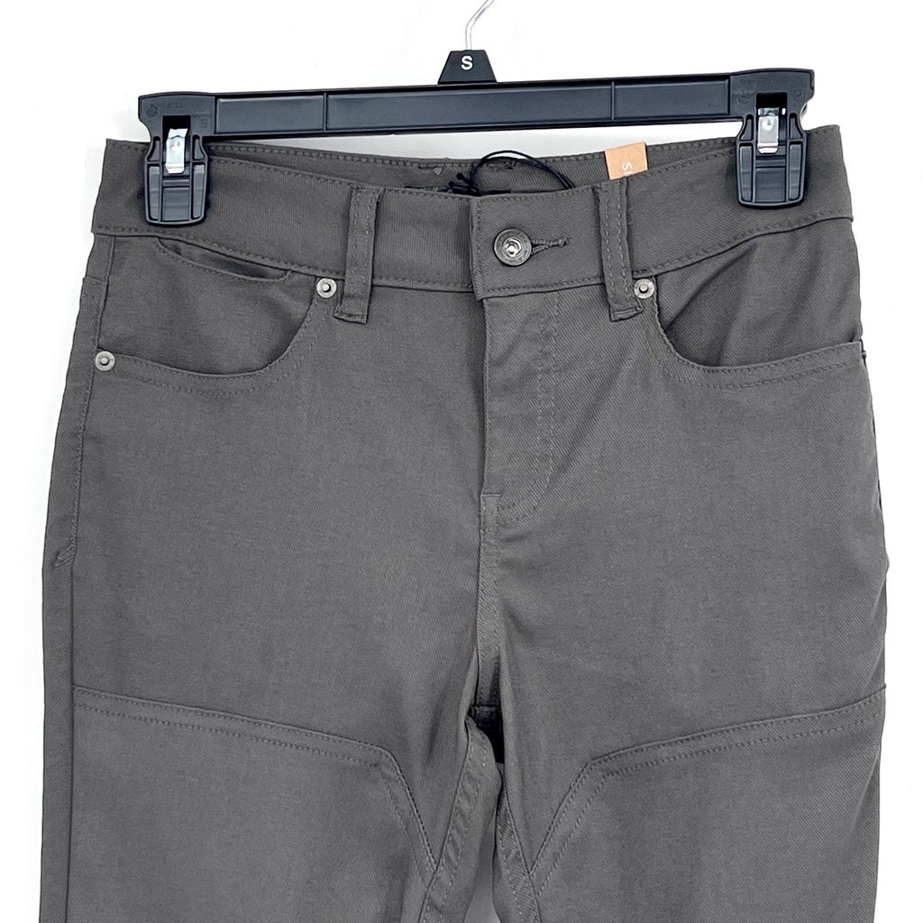 PRANA Women's Southport Skinny Stretch Pants Size 8 Gray Dark Iron Mid Rise NWOT