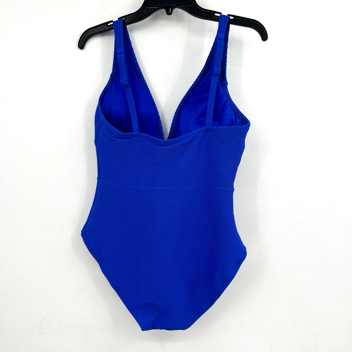 TOMMY BAHAMA Ocean Point One-Piece Swimsuit Size 16 Blue Over-the-Shoulder NWT