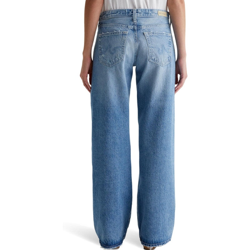 AG ADRIANO GOLDSCHMIED Womens Adria Wide Leg Jeans Size 32 US 14 Divergent NWT