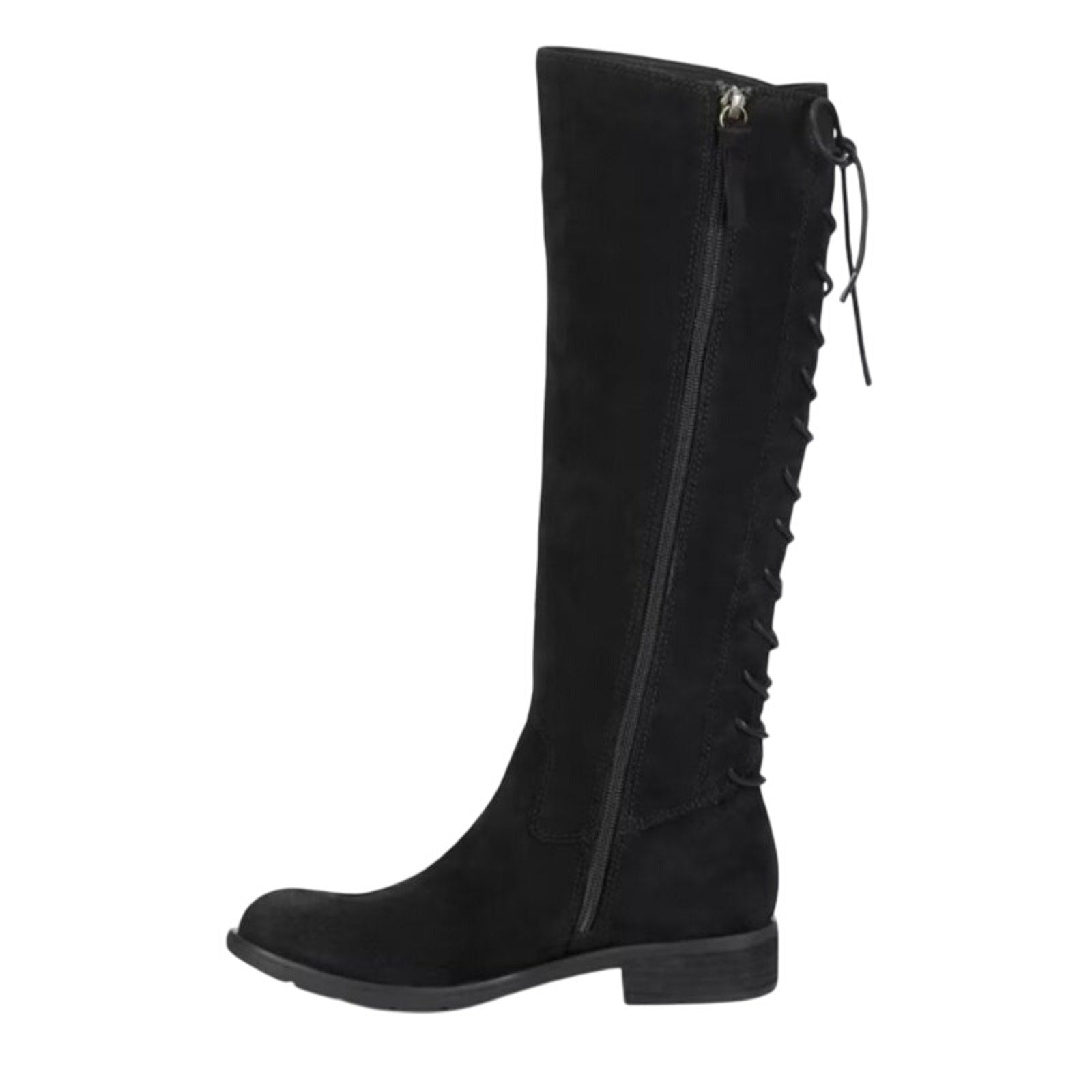 Sofft Womens Sharnell II Knee High Boot US 8 M EU 39 Black Suede Waterproof NWOB