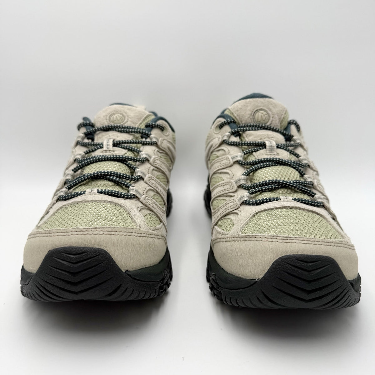Merrell Mens Moab 3 Hiking Shoes Size 11.5 EU 46 Tan Green Suede J038307 NIB
