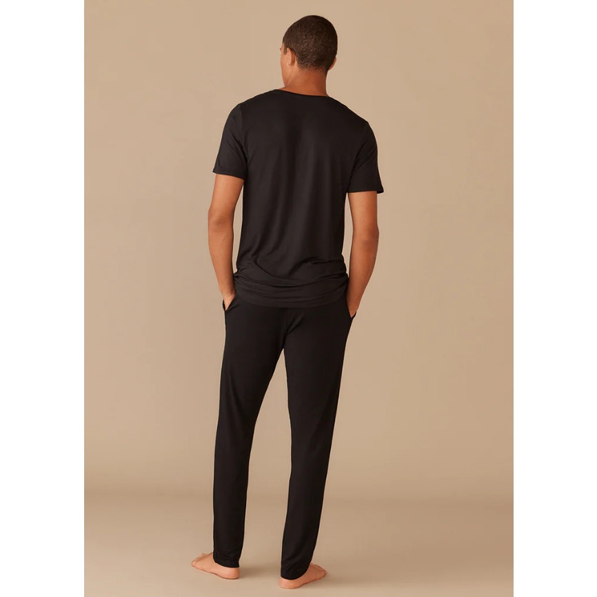 MEUNDIES Men's Modal Lounge Pants XL Black MicroModal NWT