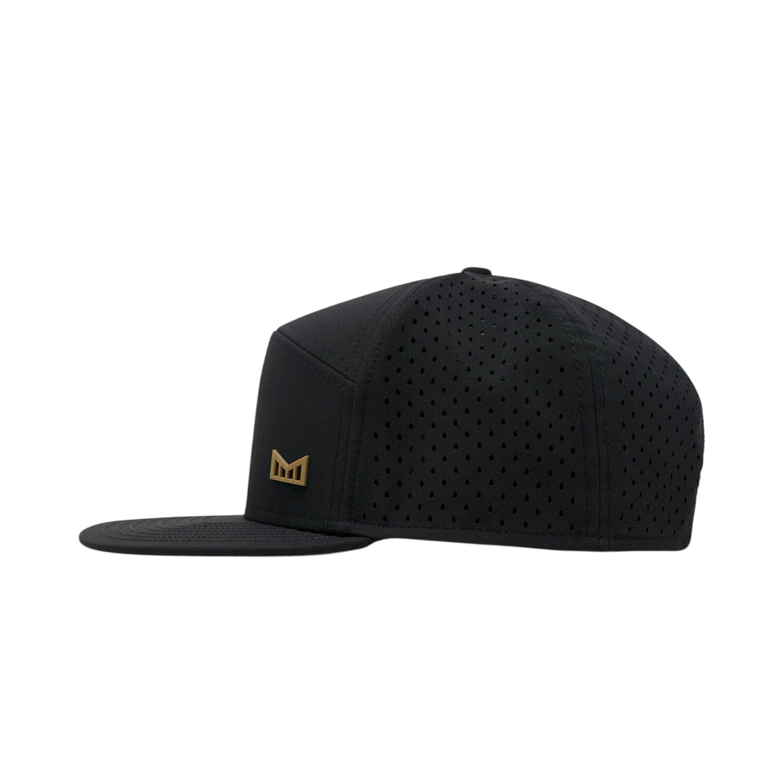 MELIN Trenches Icon Hydro Performance Snapback Hat Classic Fit Black Gum NWT