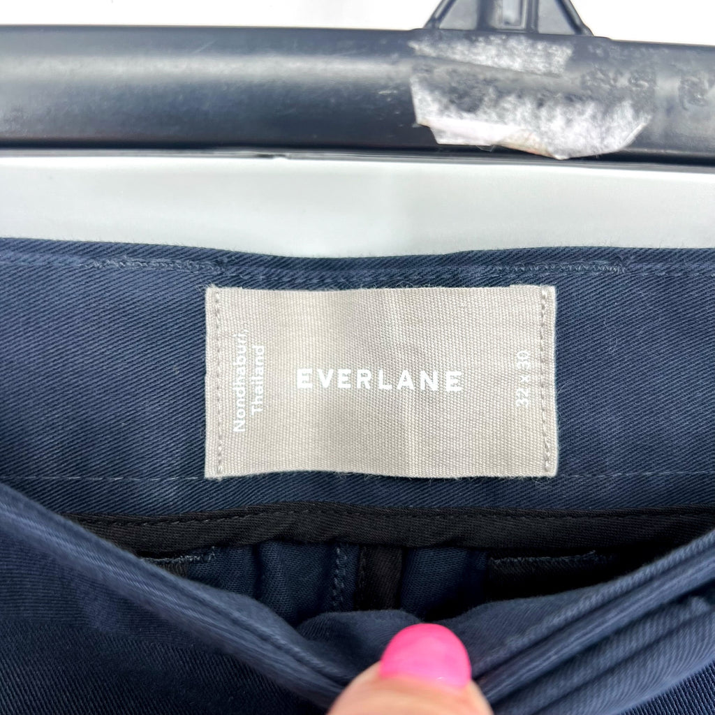 EVERLANE Men's The Performance Chino Pants 32x30 Navy Modern Fit NWT