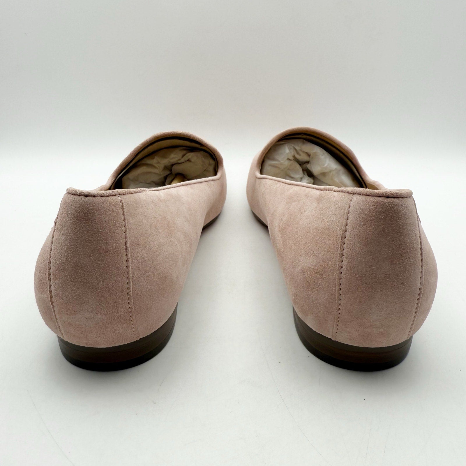 Vionic Womens Willa ll Flat Loafers US 5 WIDE EU 35 Pink Suede Slip On NIB