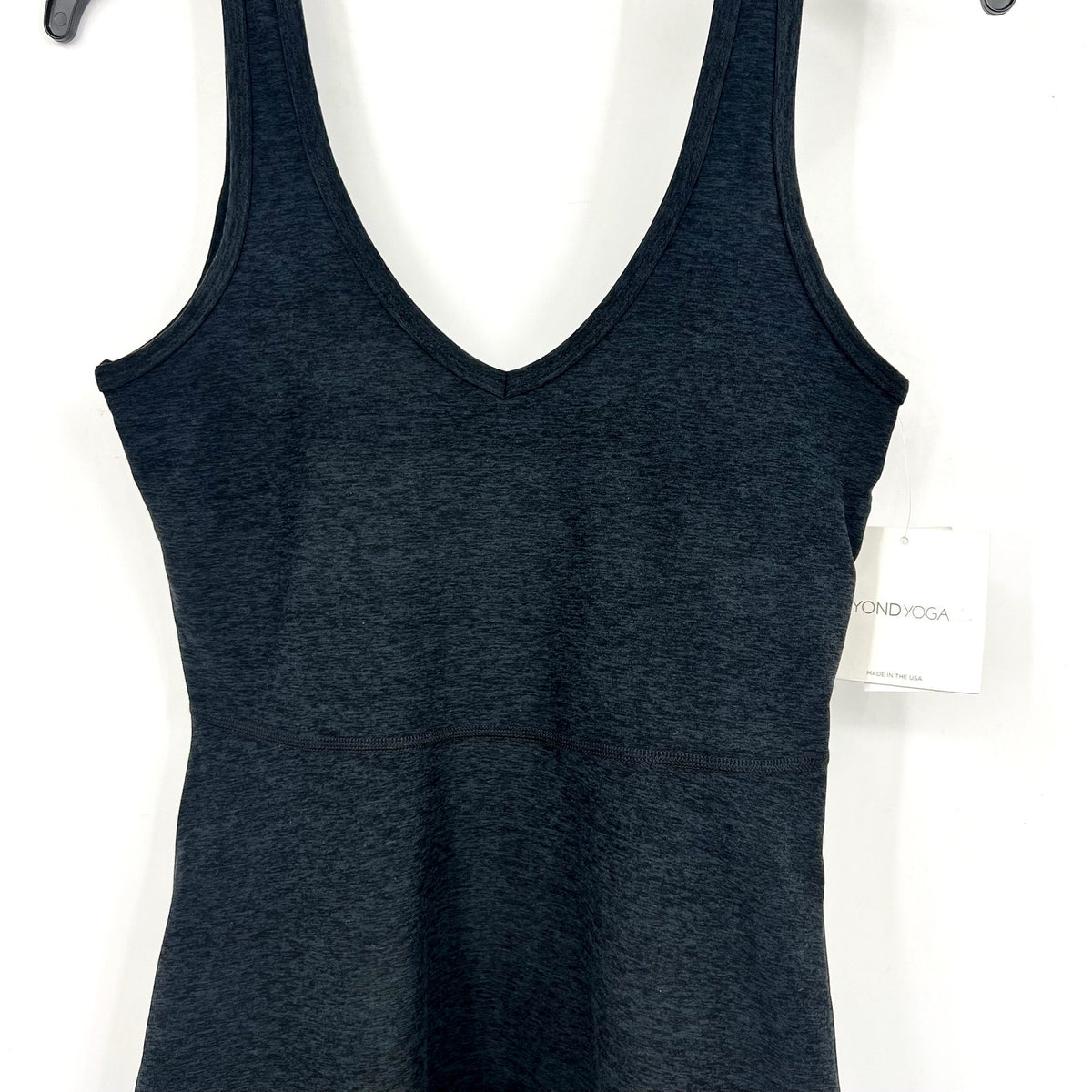 BEYOND YOGA Women's Movement Dress XS Grey Darkest Night Spacedye NWT