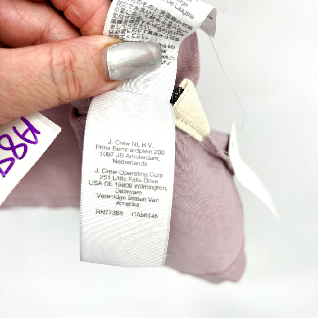 MADEWELL Women's Northside V-neck Tee XL Purple Classic Lilac Short Sleeve NWT