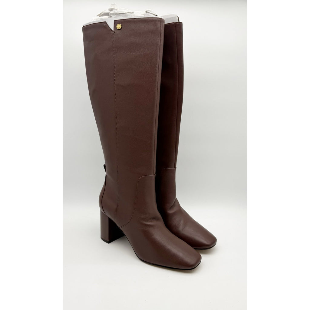 Cole Haan Womens Chrystie Knee High Boot US 8.5 EU 39 Brown Leather NWOB