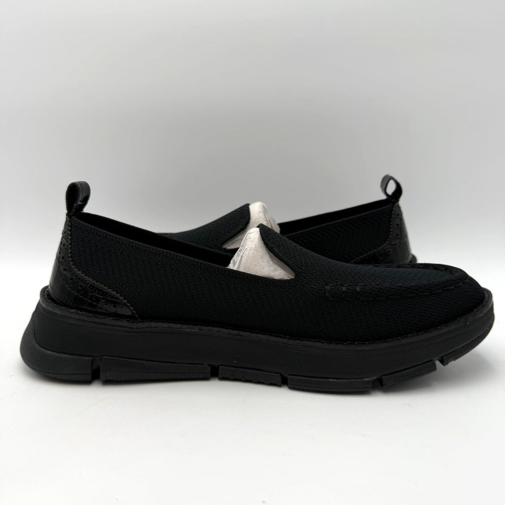 Cole Haan Womens ZeroGrand Rella Stitchlite Venetian Loafers Size 7.5 Black NIB