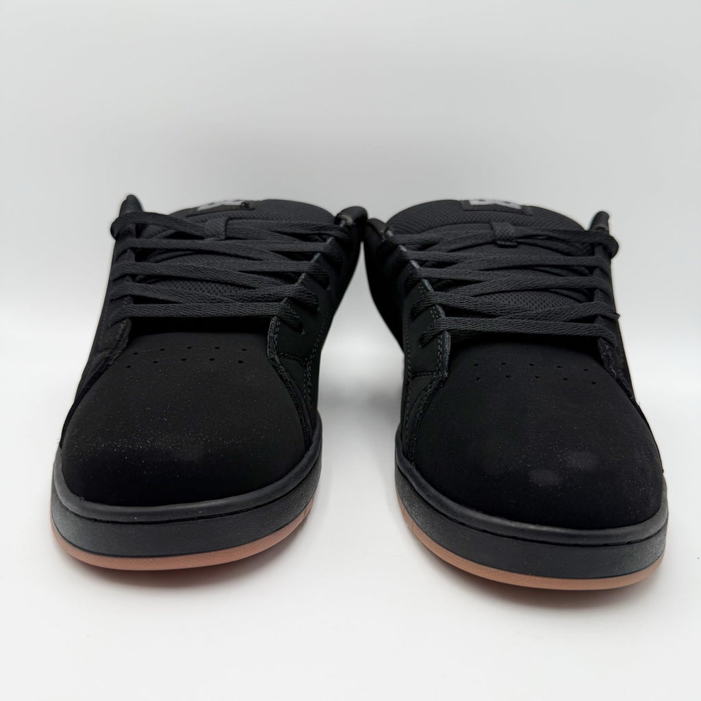 DC Mens Gaveler Low Top Skate Shoes Size 12.5 Black Casual Sneaker NWOB