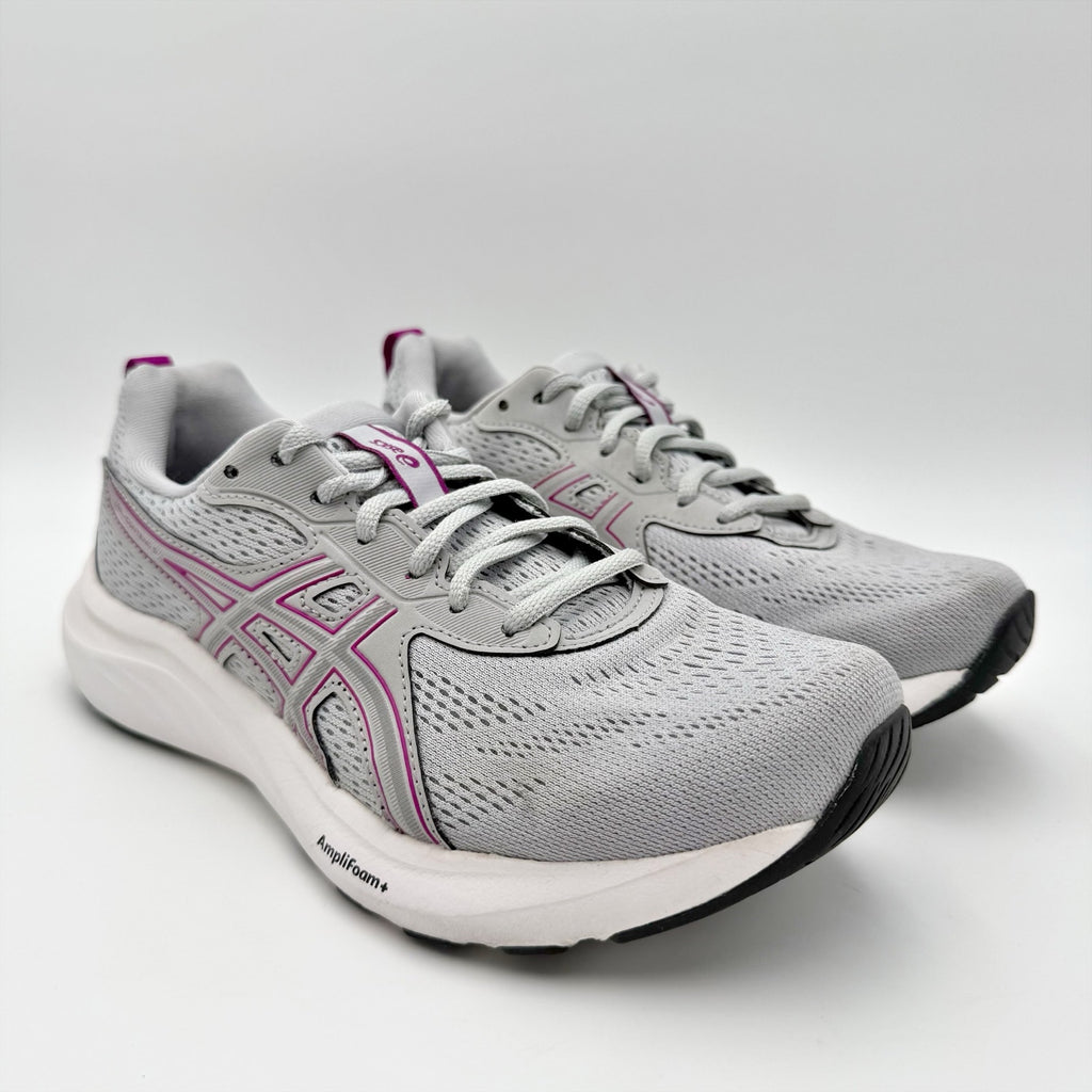 ASICS Womens GEL-Contend 9 Running Sneakers US 7 Wide Grey Purple Athletic NIB