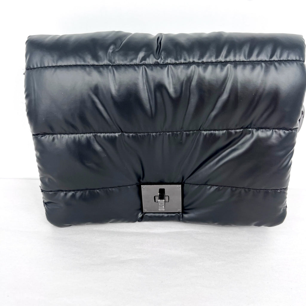 THINK ROYLN Women's Downtown Crosswalk Crossbody Bag in Pearl Black NWOT