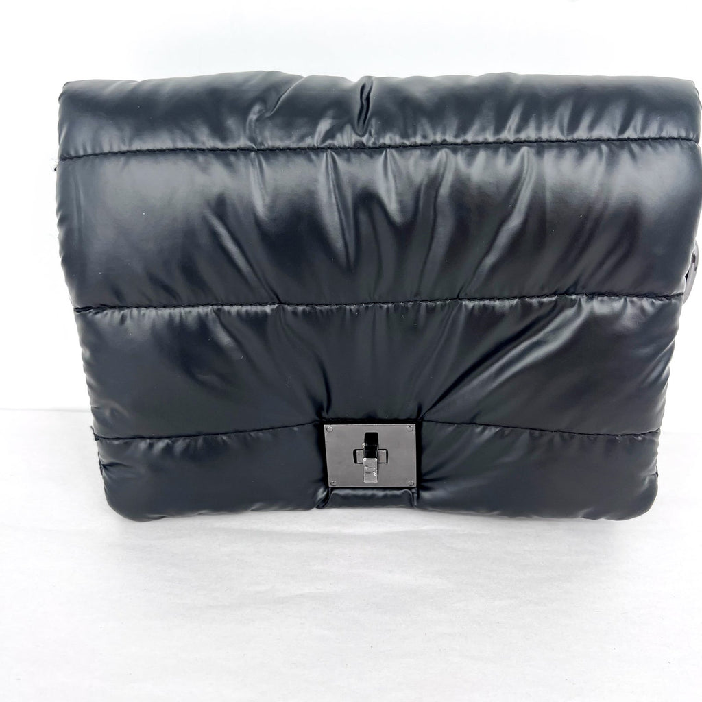 THINK ROYLN Women's Downtown Crosswalk Crossbody Bag in Pearl Black NWOT