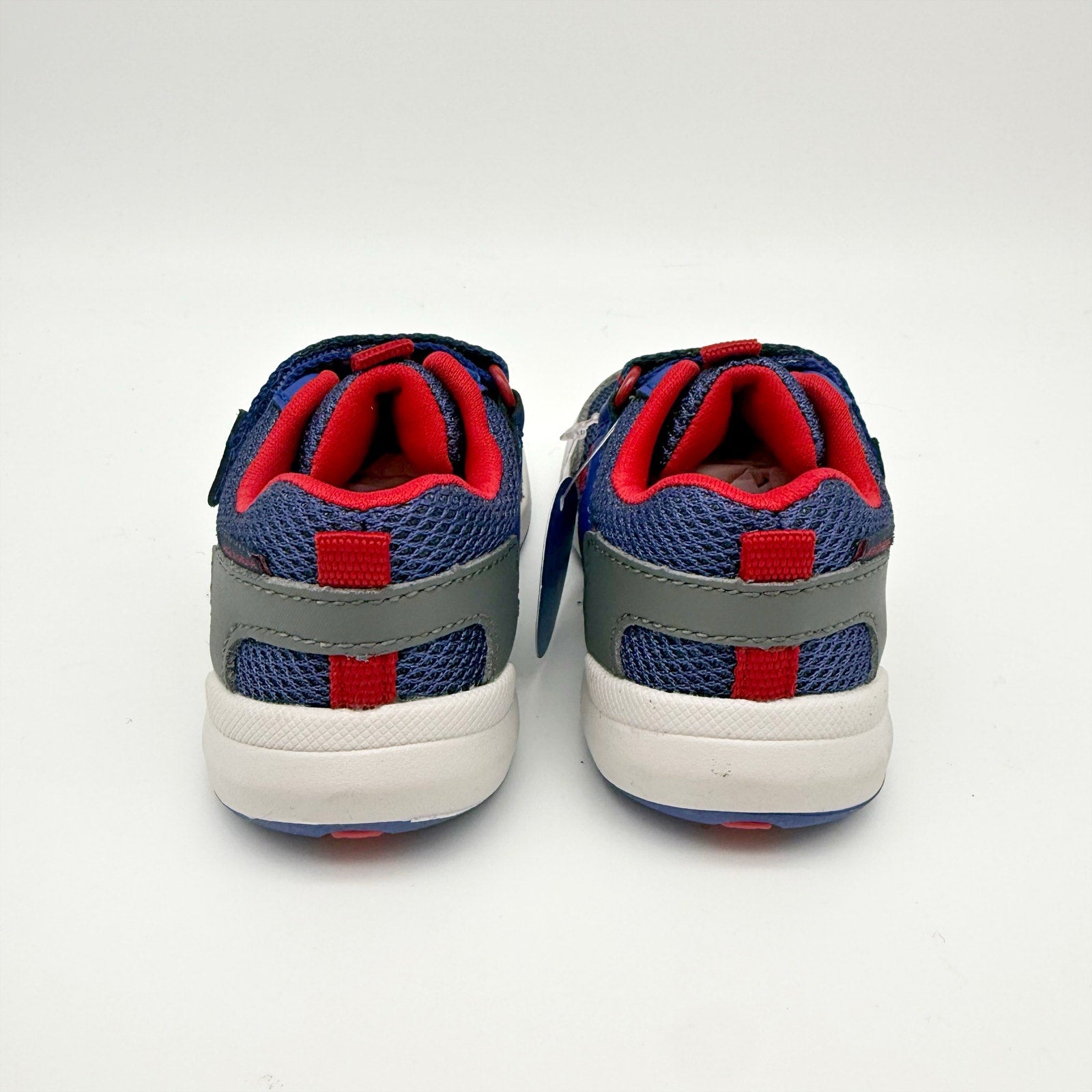 Stride Rite Kids Jasper Sneakers US 5 M EU 21 Blue Red Athletic NIB