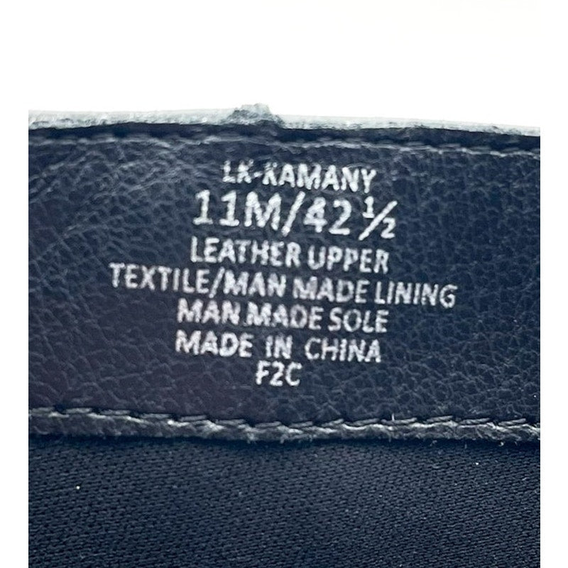 Lucky Brand Womens Kamany Braided Ankle Bootie US 11 M Black Leather NWOB