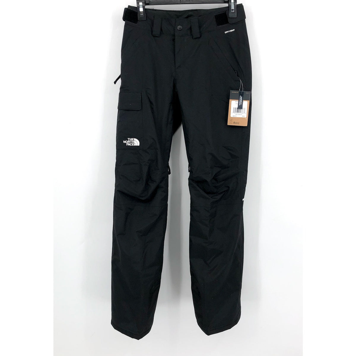 The North Face Womens Freedom Snow Pants Large Black Insulated Waterproof NWT
