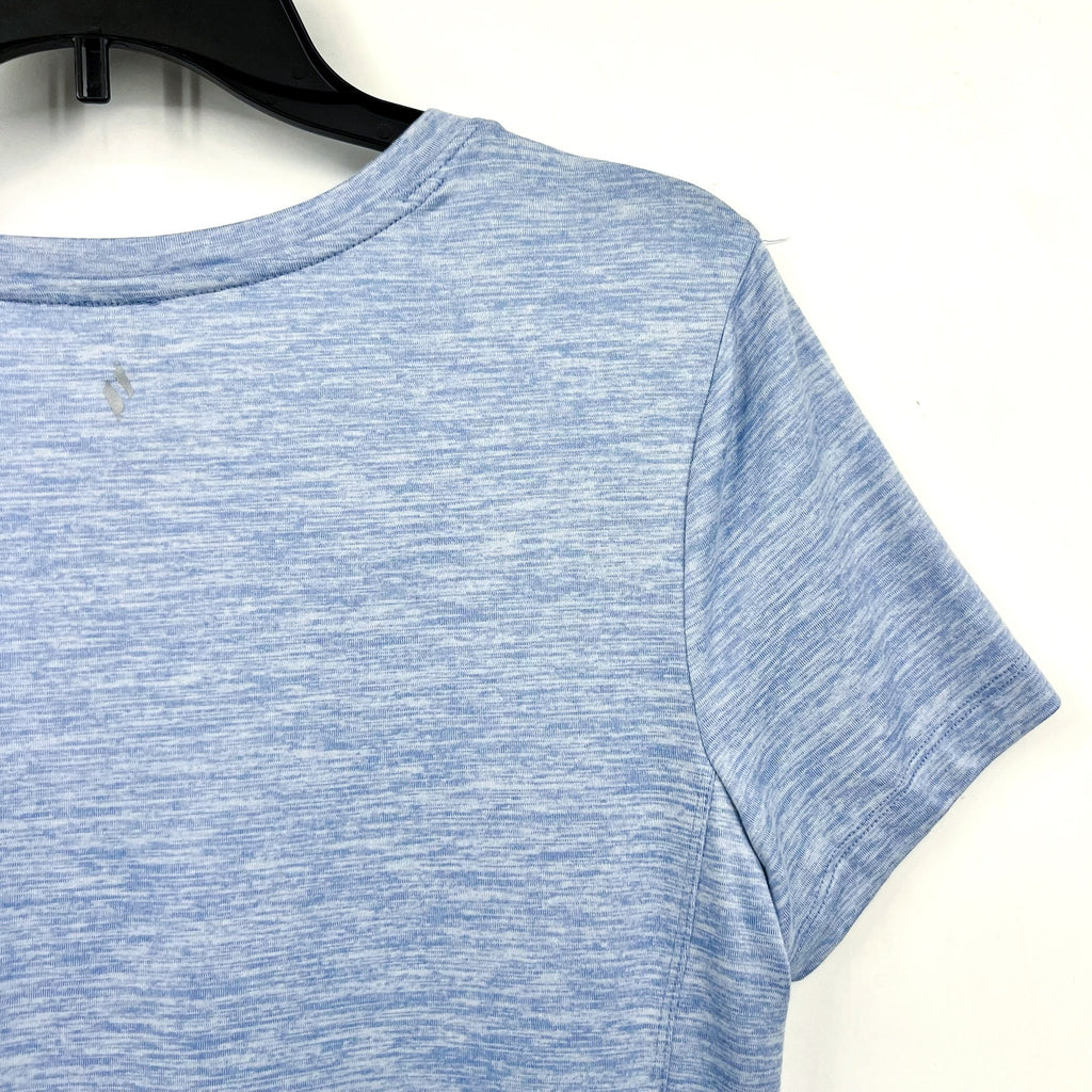 SKECHERS Women's GoDri Swift T-Shirt Dress Medium Blue Short Sleeve NWT