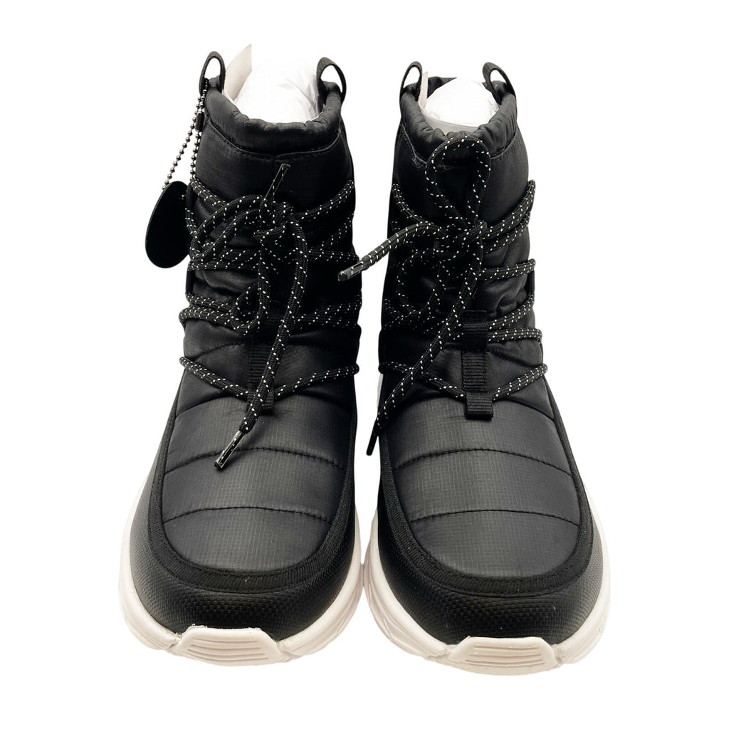 J/Slides Womens Nylon Will Boots Size 8 Black Outdoor Winter & Snow NIB
