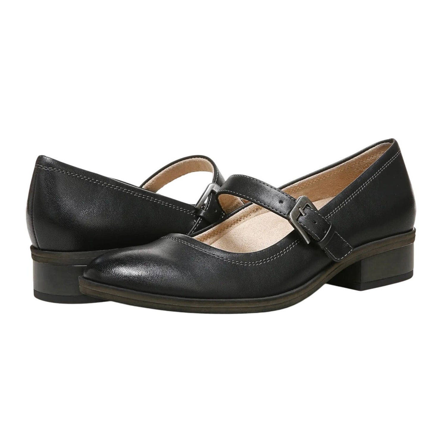 Soul Naturalizer Womens Ramona Flats US 6.5 EU 36.5 Black Mary Jane’s