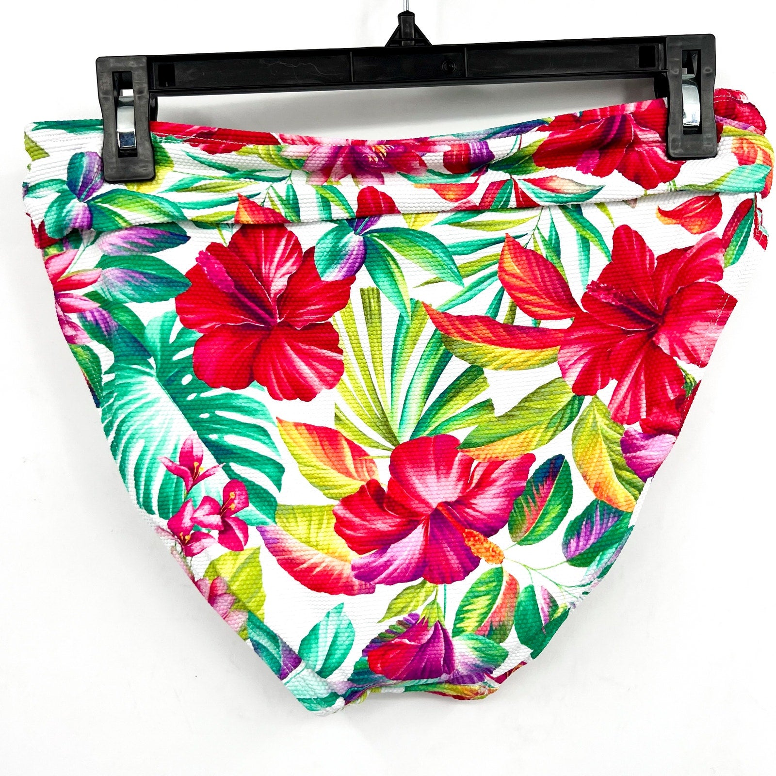 TOMMY BAHAMA Island Cays Fiesta Bikini Bottoms Medium White Pink Floral NWT
