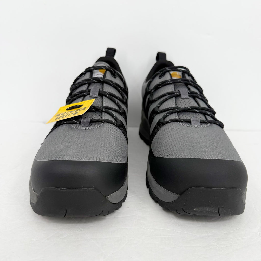 Carhartt Mens Gilmore Ripstop Work Sneakers US 14 M Grey Black SR Nano Toe NIB