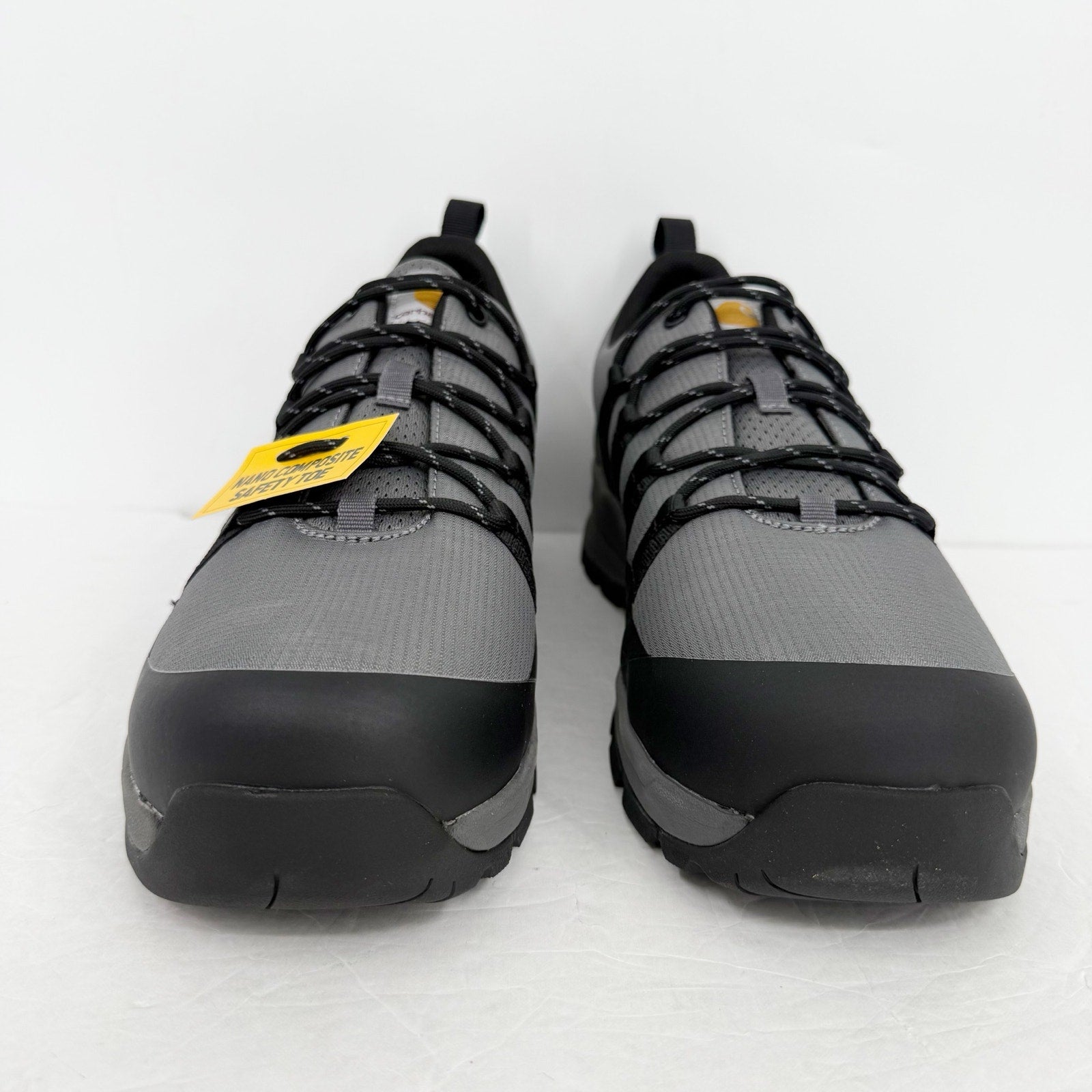 Carhartt Mens Gilmore Ripstop Work Sneakers US 14 M Grey Black SR Nano Toe NIB