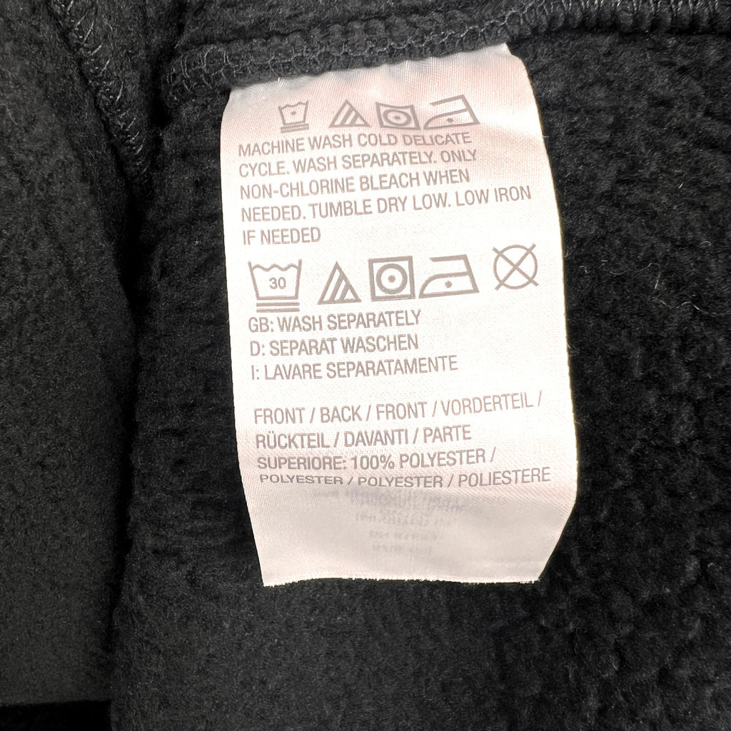 DENIM & CO. Women's Fleece Bonded Sherpa Jacket Medium Black NWOT