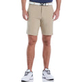 CALLAWAY Men's Golf Shorts Size 36 Tan Chinchilla 9" Inseam Flat Front NWT