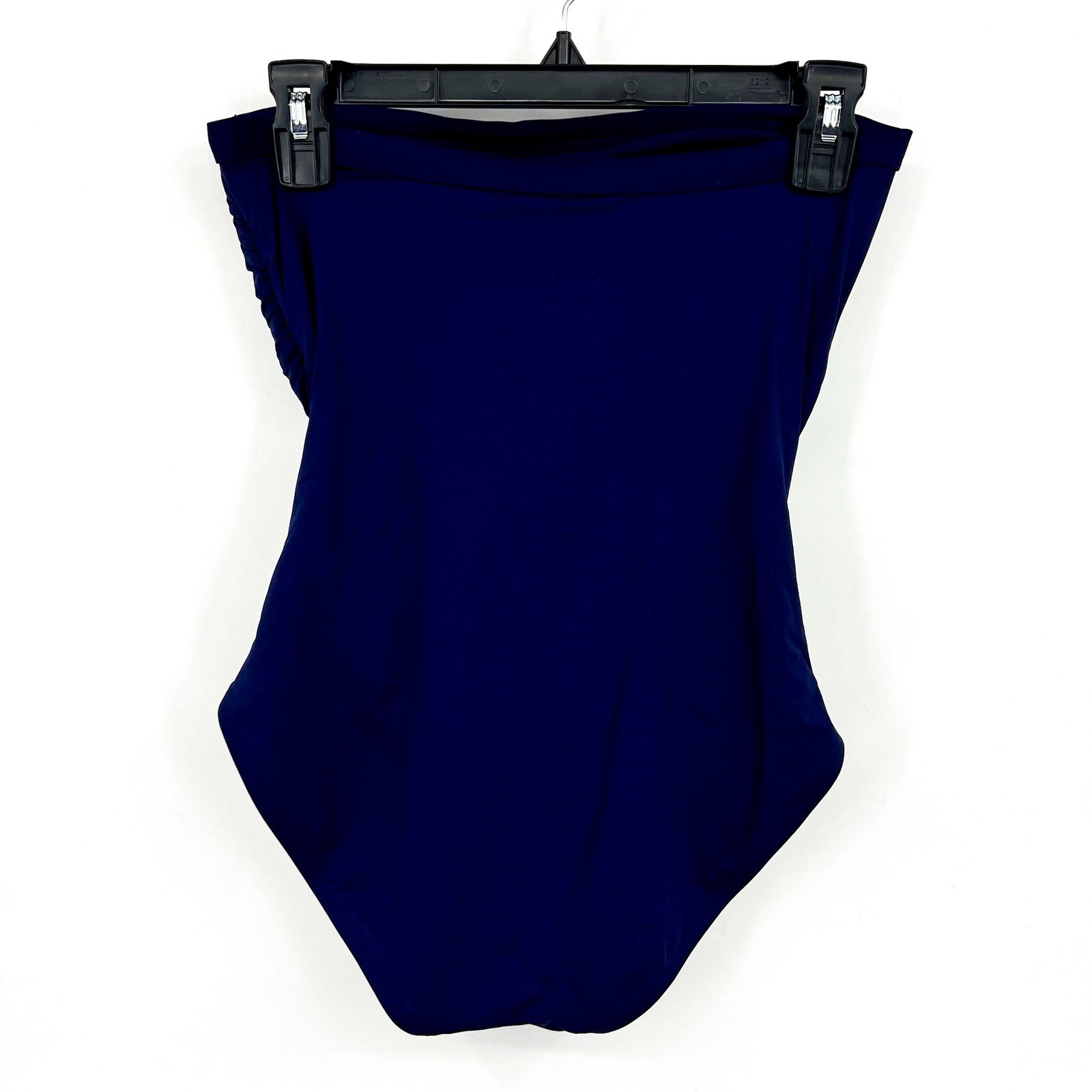 TOMMY BAHAMA Pearl Bandeau One Piece Swimsuit Size 6 Mare Navy Shirred NWT