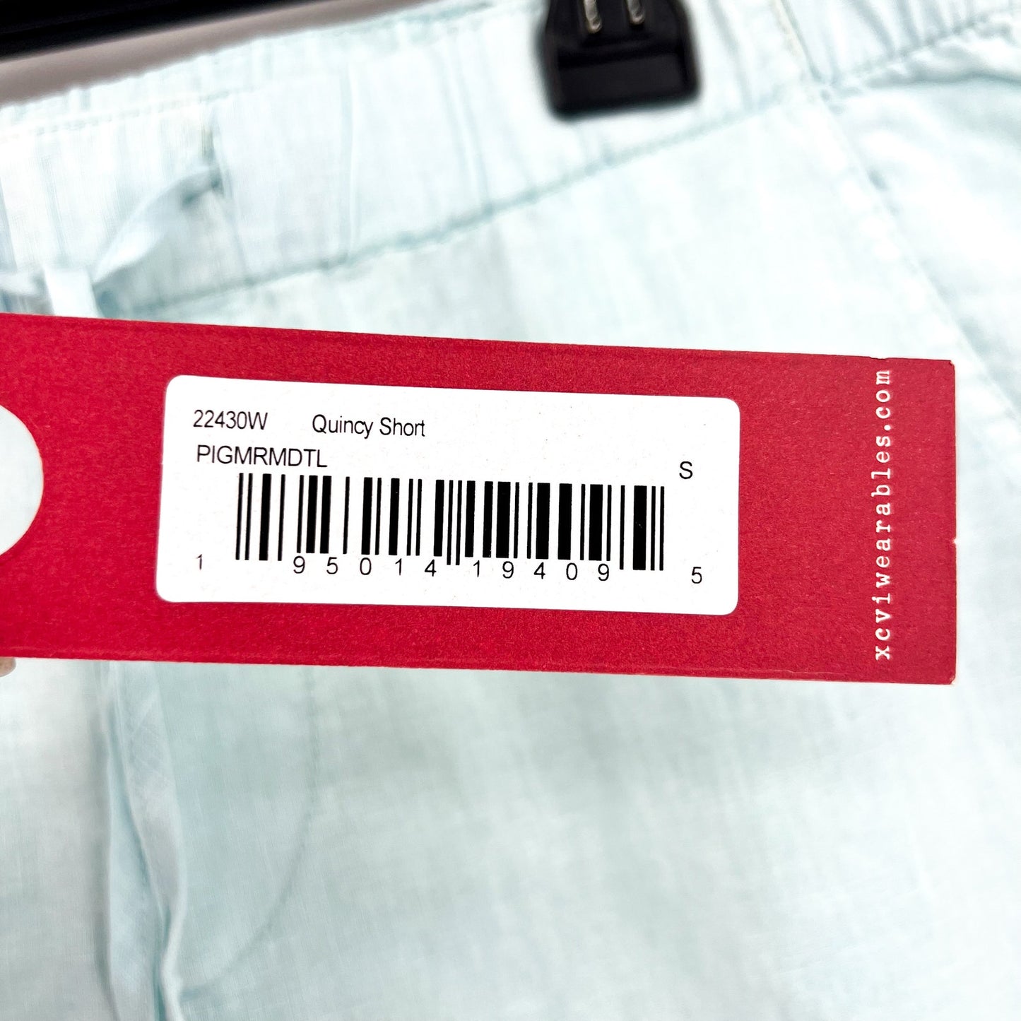 XCVI WEARABLES Womens Quincy Shorts Small Mint Green Cotton Linen Drawstring NWT