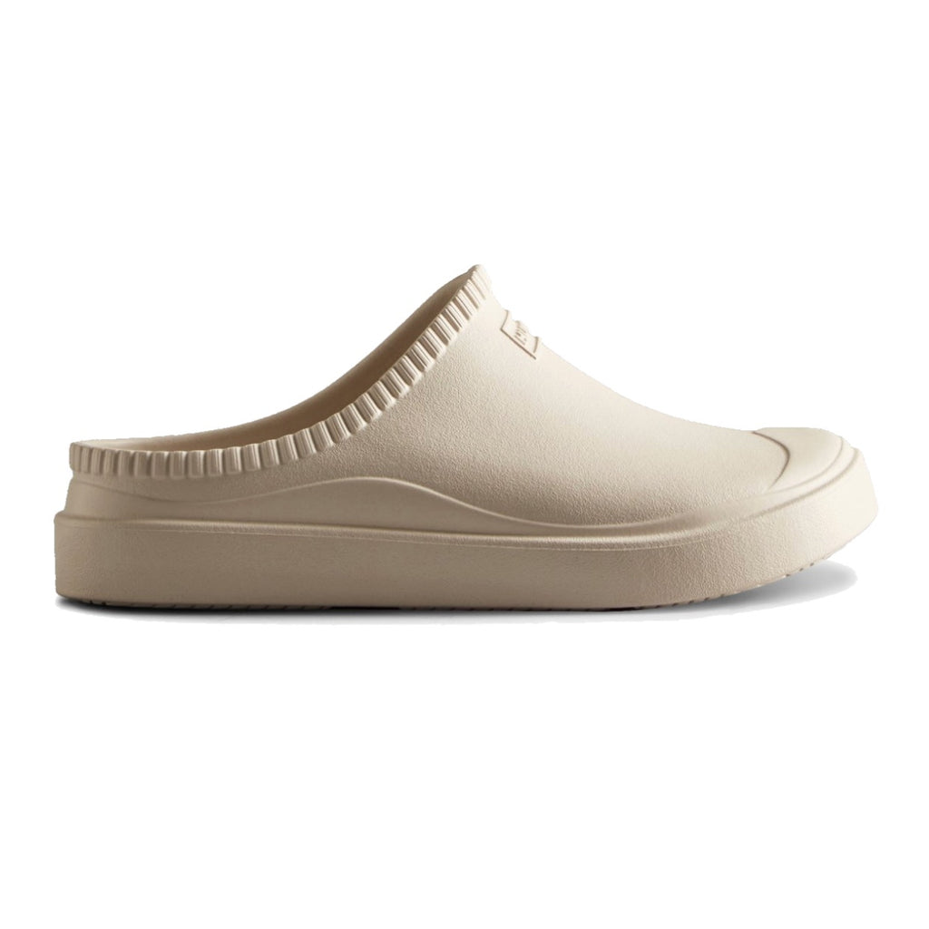 HUNTER Mens In/Out Bloom Clog Size 13 UK 12 White Willow Cream NWOB