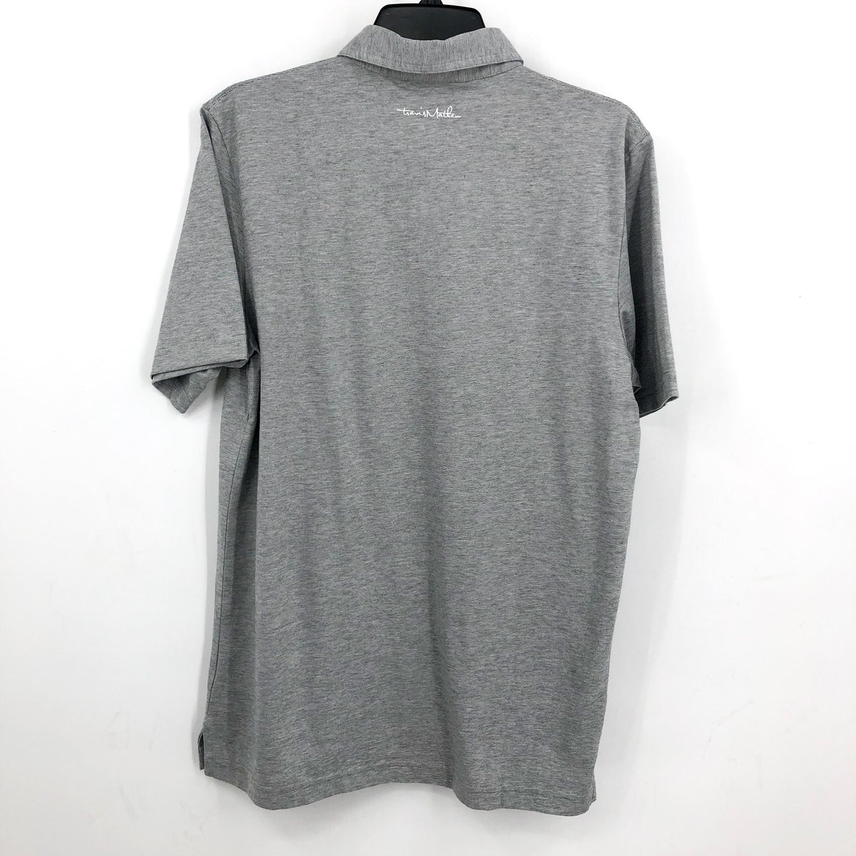 TRAVIS MATHEW Men's New York Yankees The Zinna Polo Shirt Small Heather Grey NWT