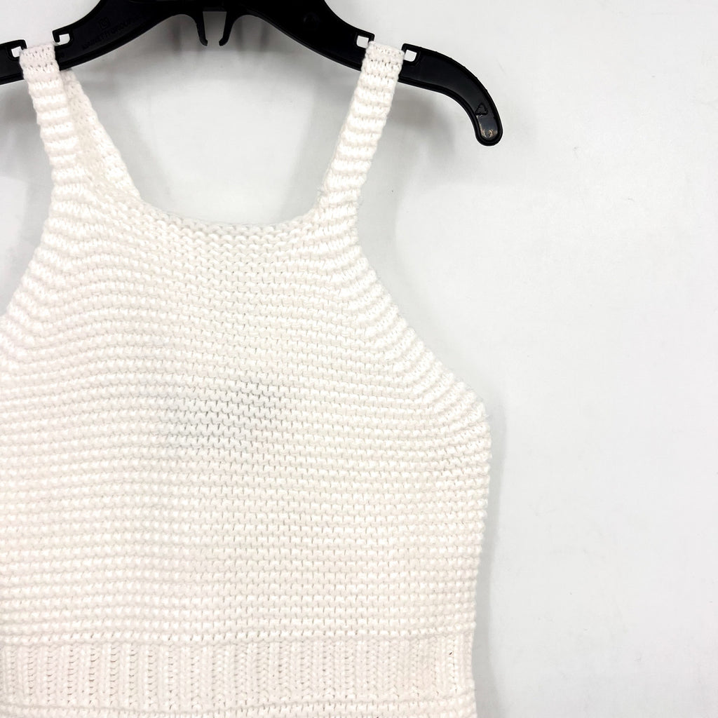 BARDOT JUNIOR Baby Girl Andi Knit Dress 12-18 Months Orchid White Sleeveless NWT
