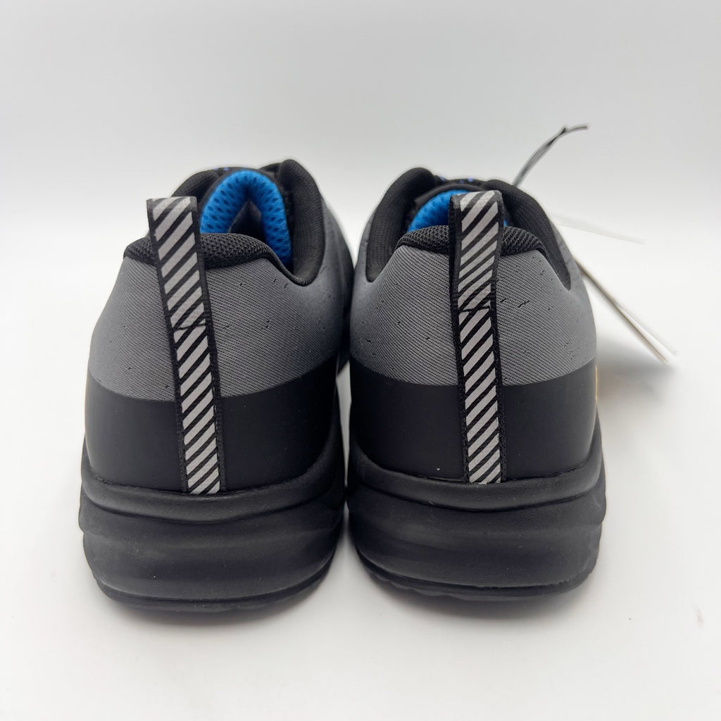 Terra Mens Monolift Composite Toe Work Sneakers US 10 Wide EU 43 Grey Blue NIB