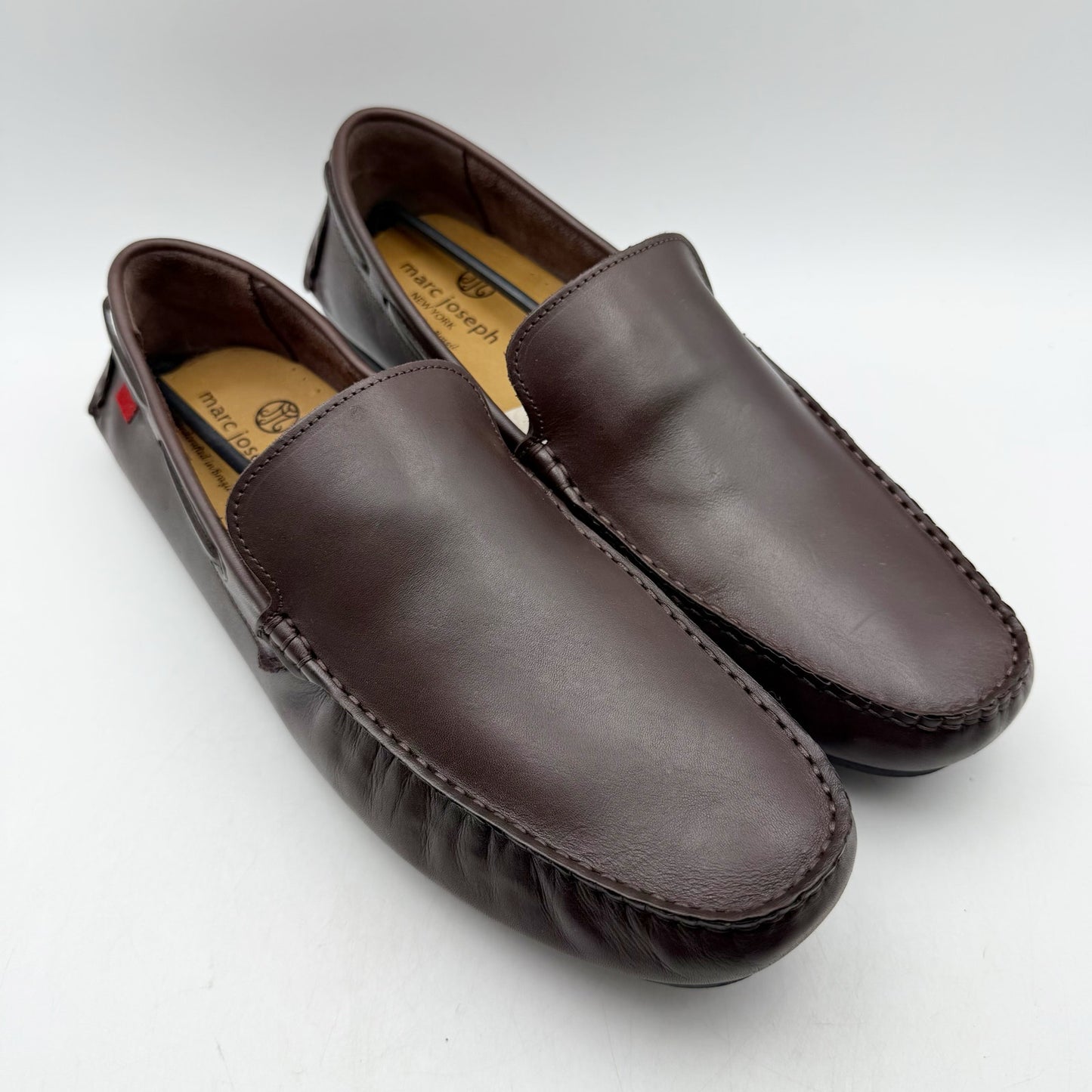 Marc Joseph New York Mens Monaco Loafers US 10 EU 43.5 Brown Leather NIB
