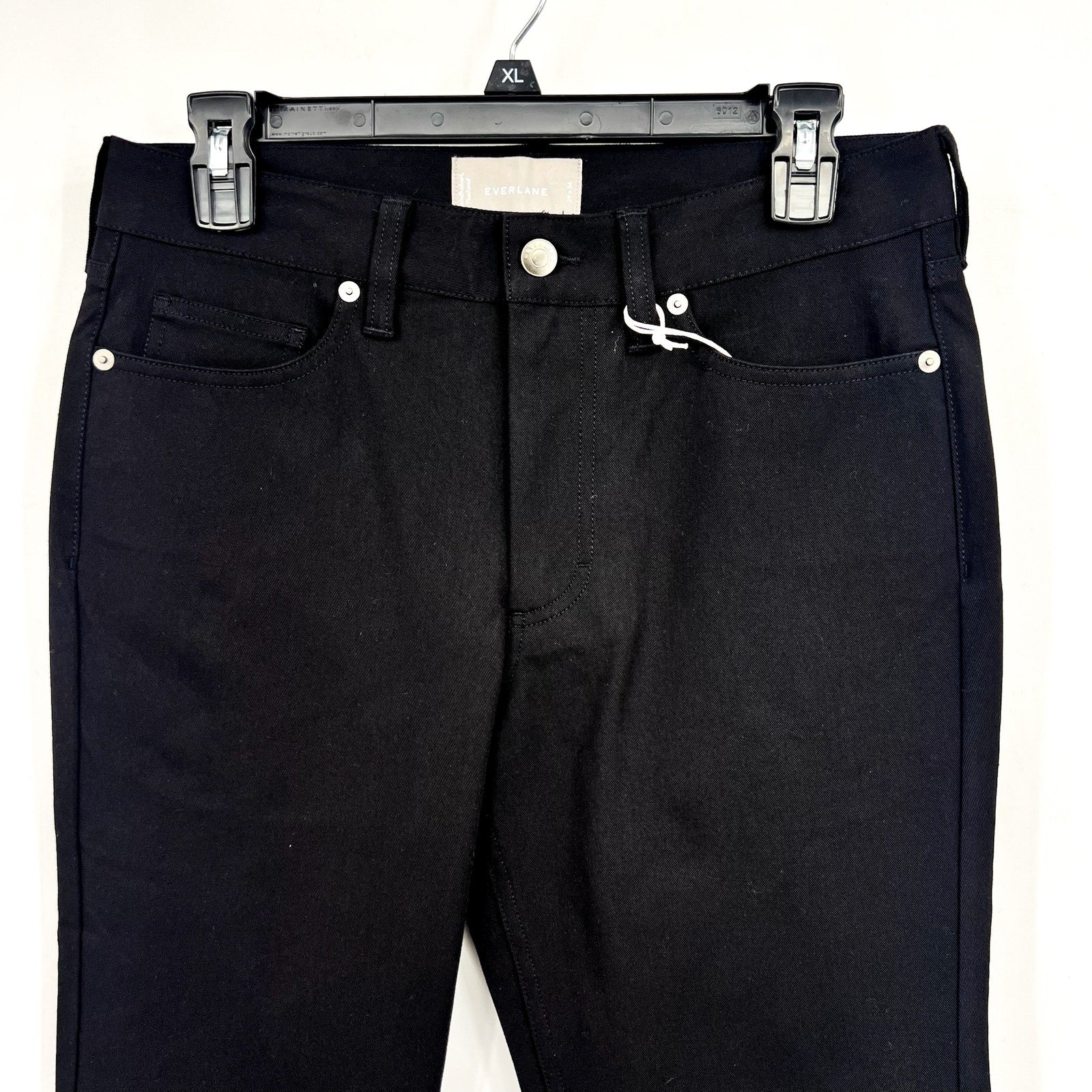 EVERLANE Men's The Performance 5-Pocket Pants 30x34 Black Chino Stretch NWT