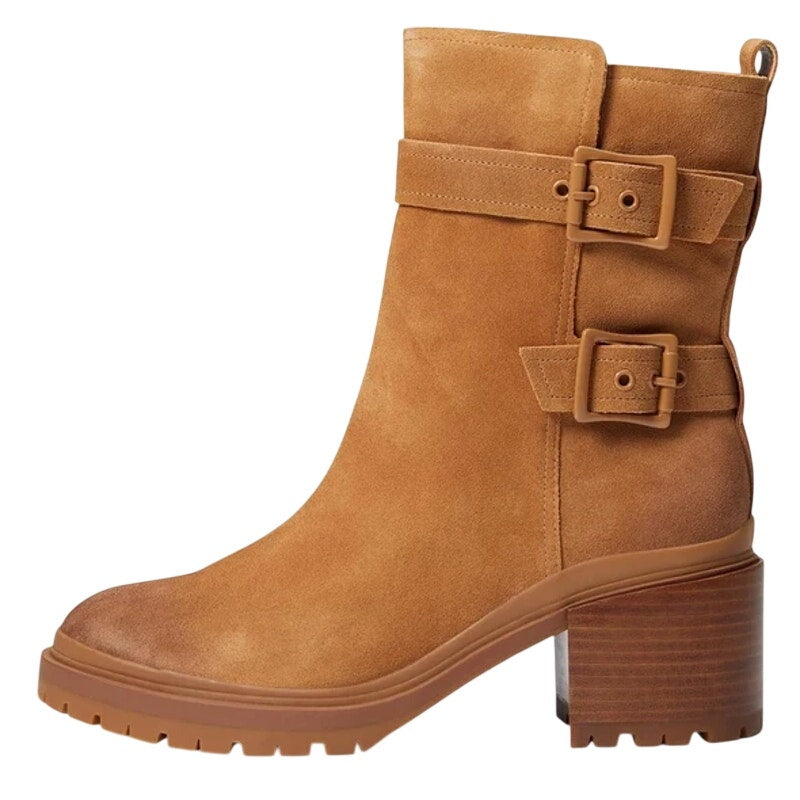 Naturalizer Womens Trina Heeled Boots Size 10 M EU 41 Brown Suede NIB