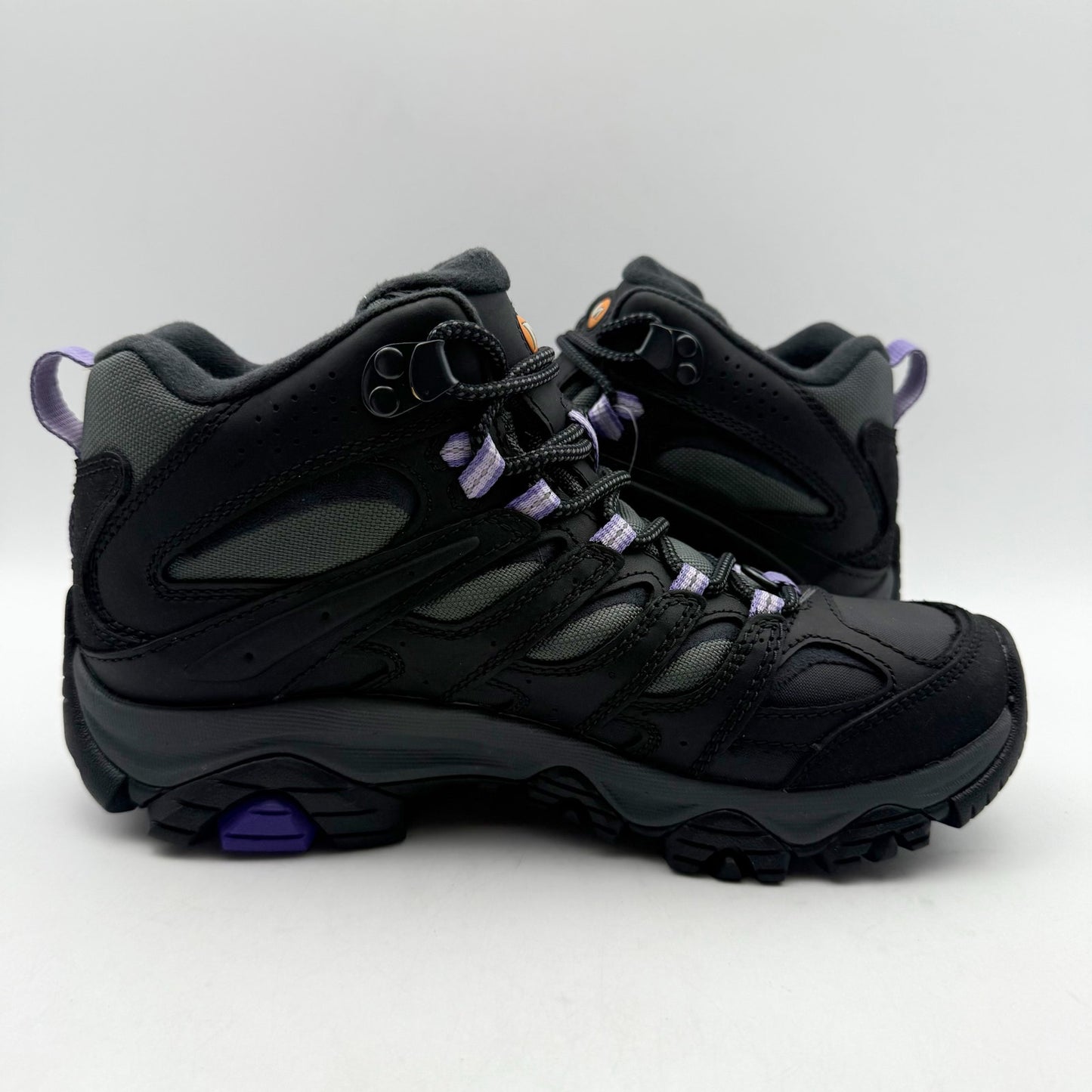 Merrell Womens Moab 3 Thermo Mid Winter Boot US 7 M Black Leather Waterproof NIB