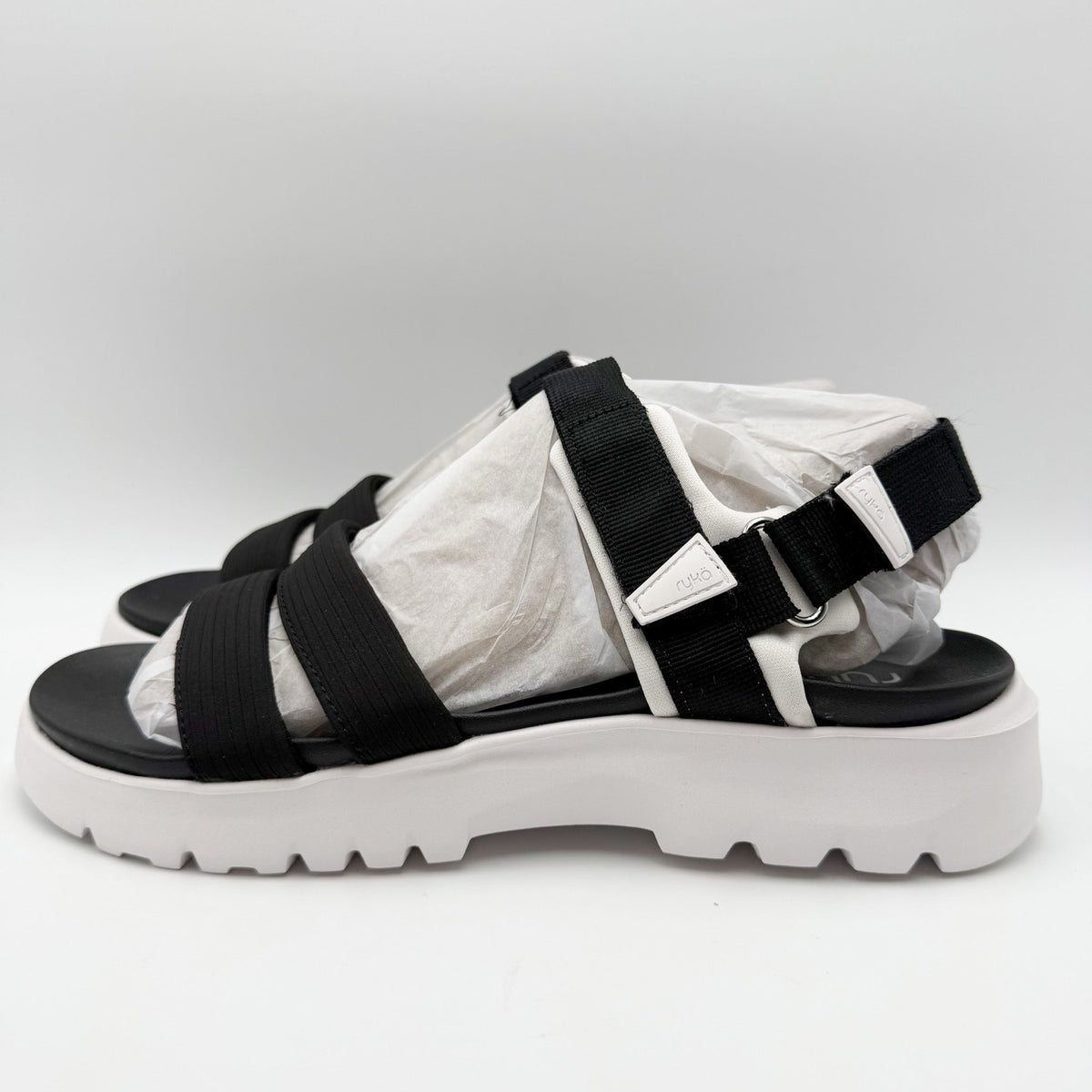Ryka Womens Beyond Sandals Size 11 M EU 42 Black NIB