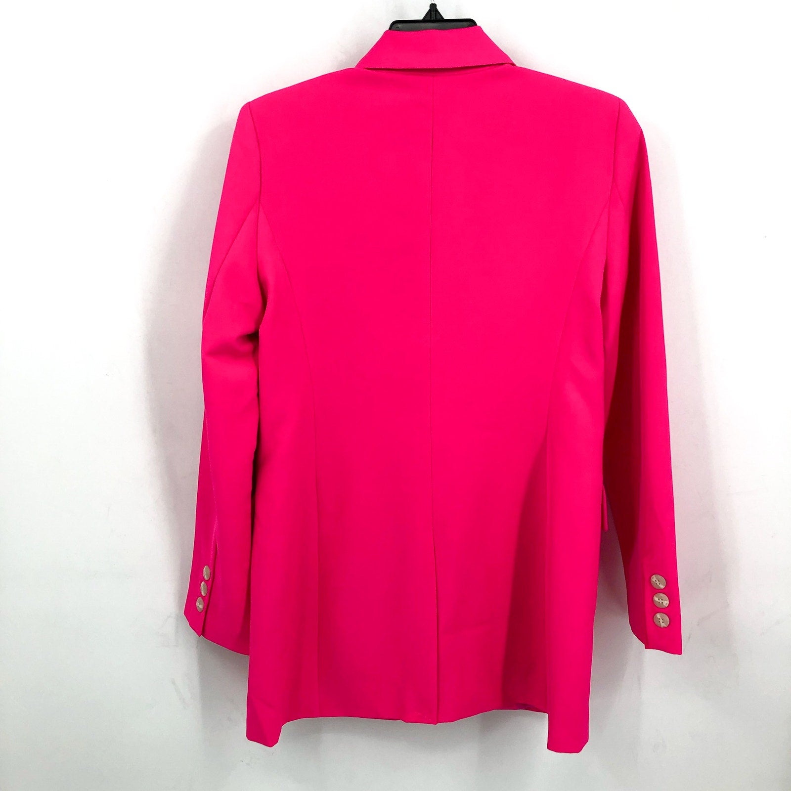 VINCE CAMUTO Womens Garden Romance Blazer Size 4 Hot Pink Jacket NWT