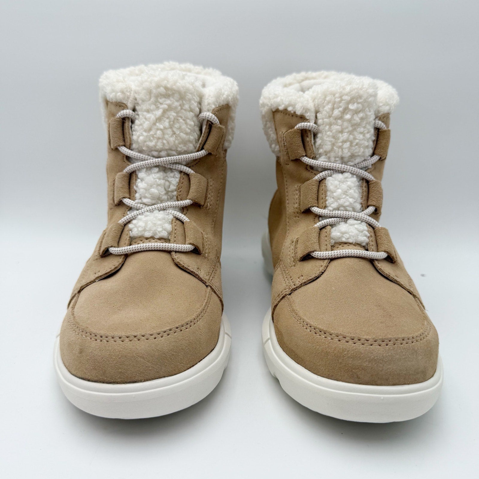Sorel Womens Explorer Next Carnival Boots US 7 Tan Winter Waterproof NIB