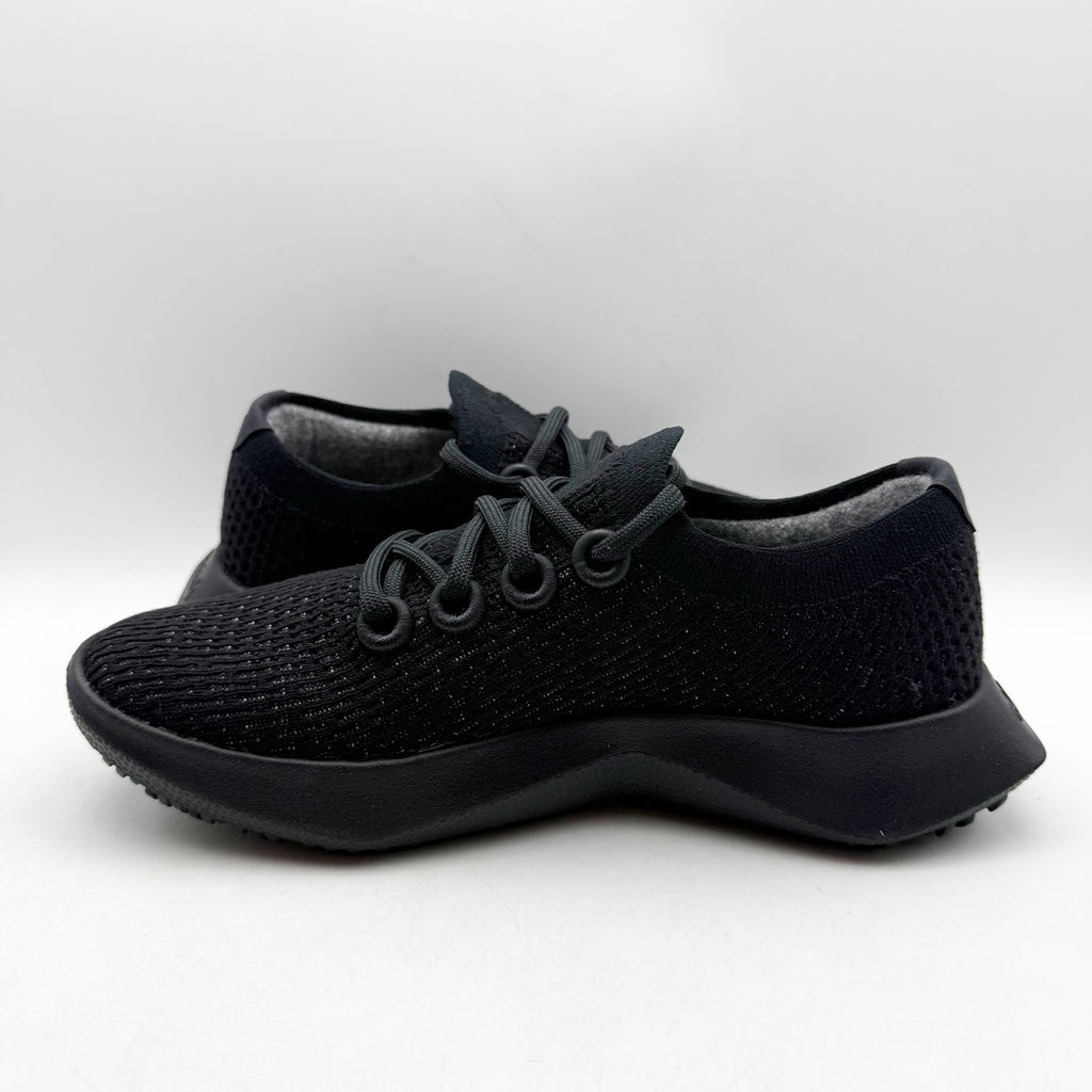 AllBirds Womens Tree Dasher 2 Casual Sneakers US 7.5 Black Knit NIB