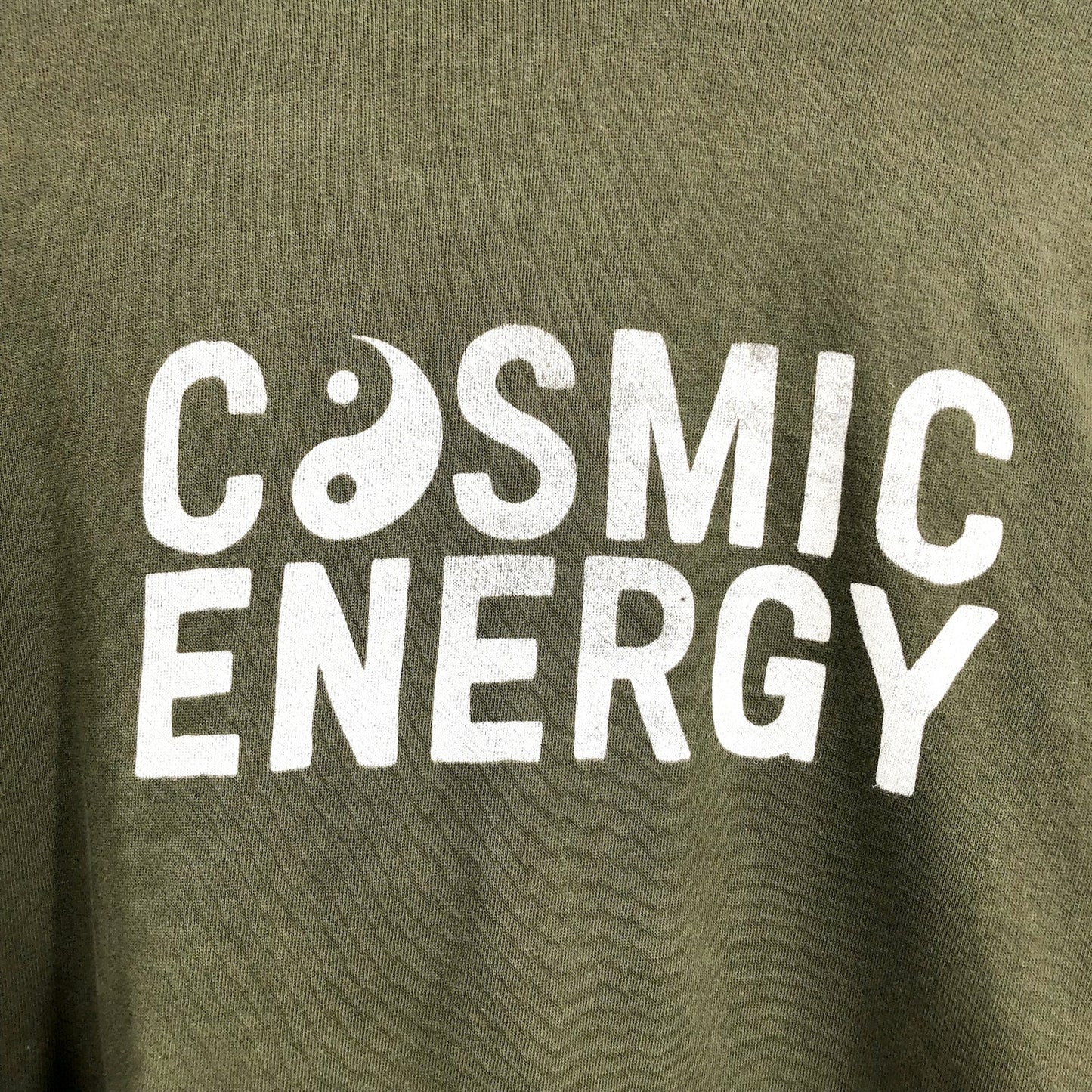 SPIRITUAL GANSTER Cosmic Energy Easy Hoodie Small Spruce Green Sweatshirt NWOT