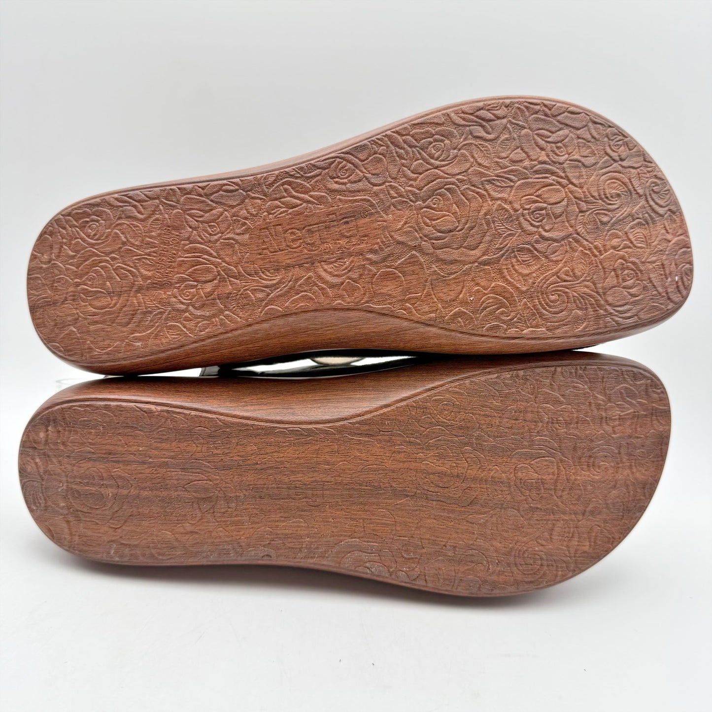 Algeria Womens Betsie Stretch Sandals EU 42 US 11.5-12 Black Leather NWOB