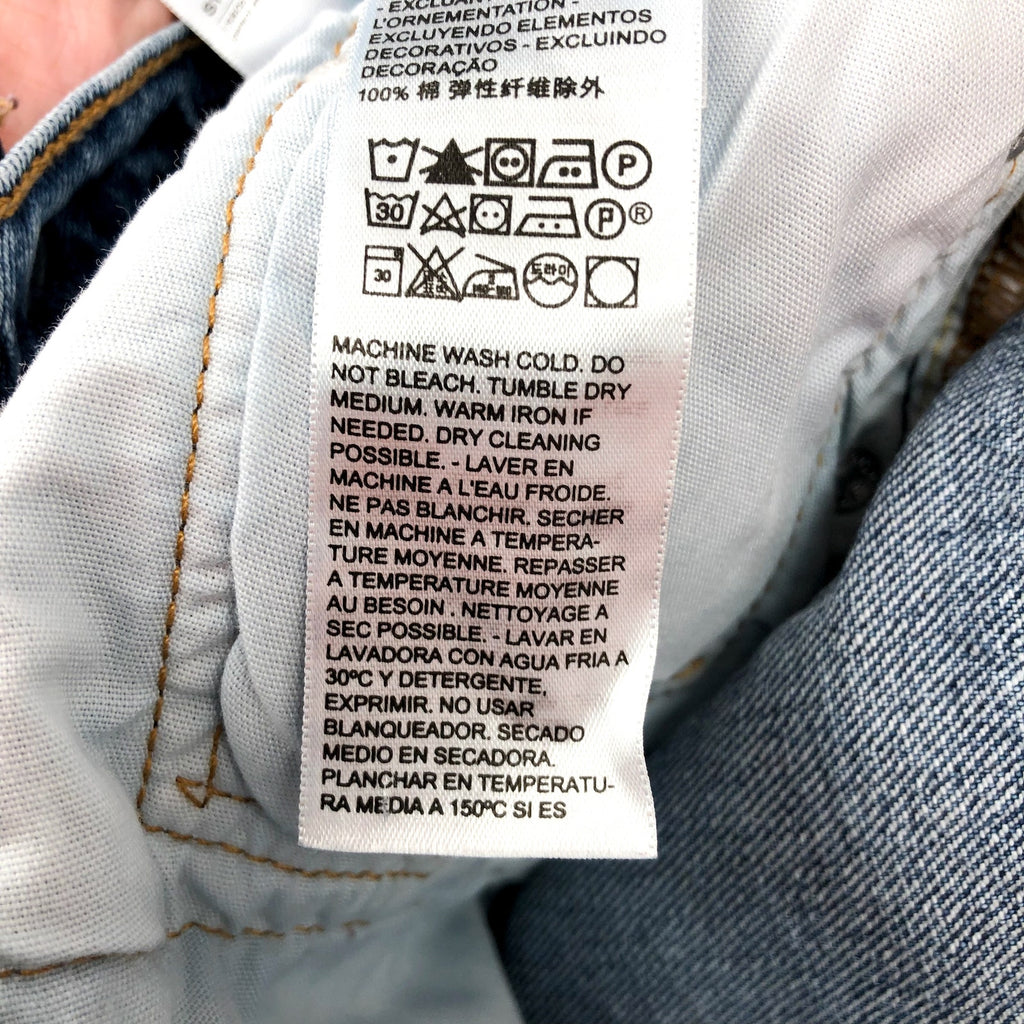 LEVI'S Women's 501 Skinny Jeans 27x28 Size 4 Blue Medium Indigo Worn In NWOT 295