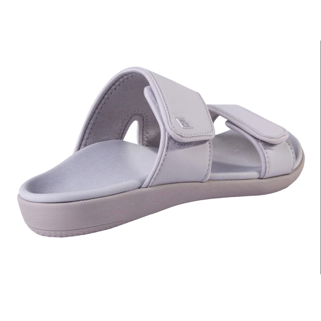 Spenco Womens KHOLO NUEVO Comfort Slide Sandals Size 7.5B Glacier Grey NWT