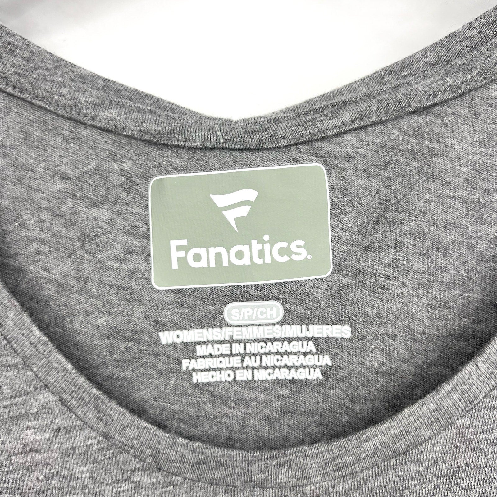 FANATICS Atlanta United FC Goalkeeper Tri-Blend T-Shirt Small Heather Gray NWT