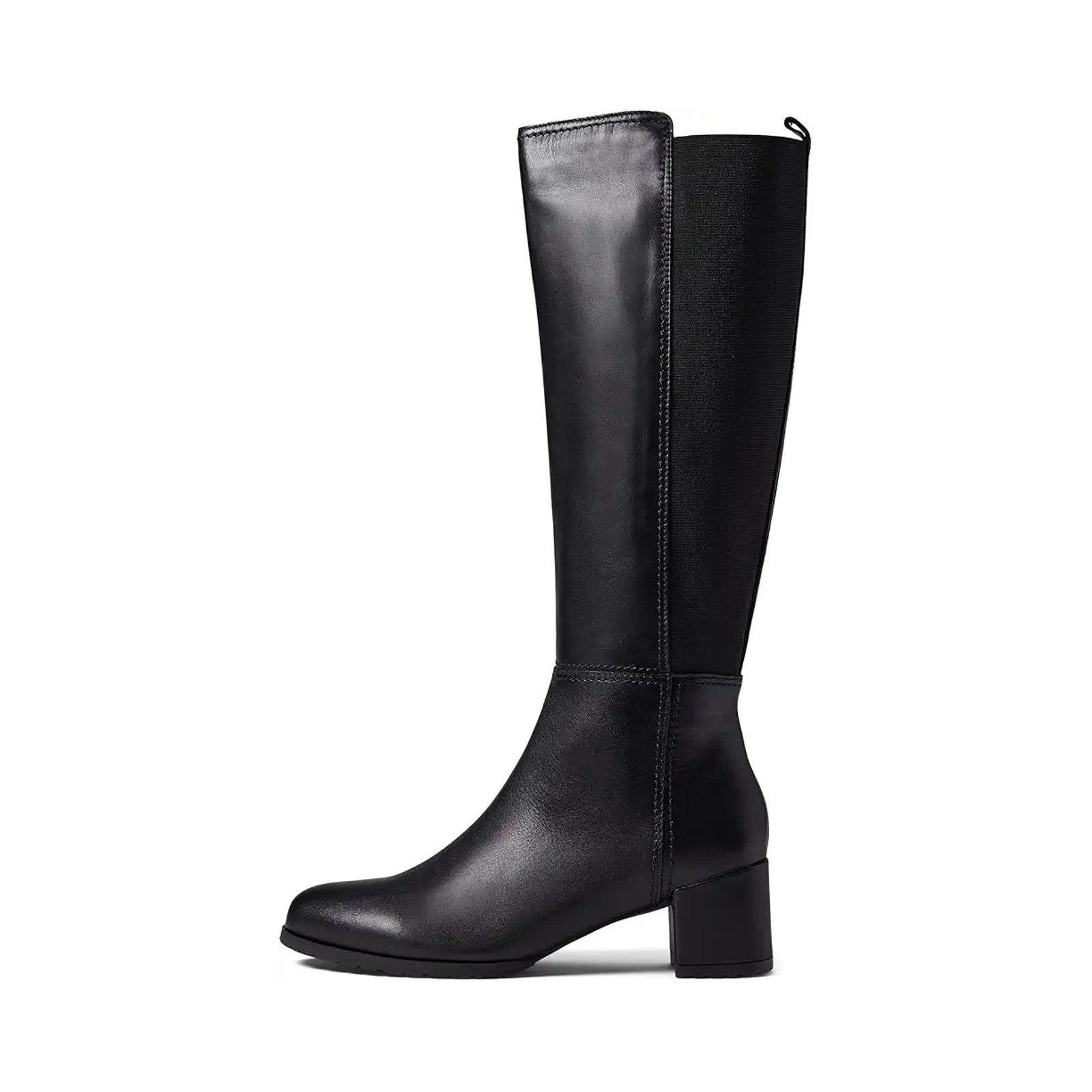 Naturalizer Women Brent Knee High Boot 6.5 M Black Leather Weatherproof NIB