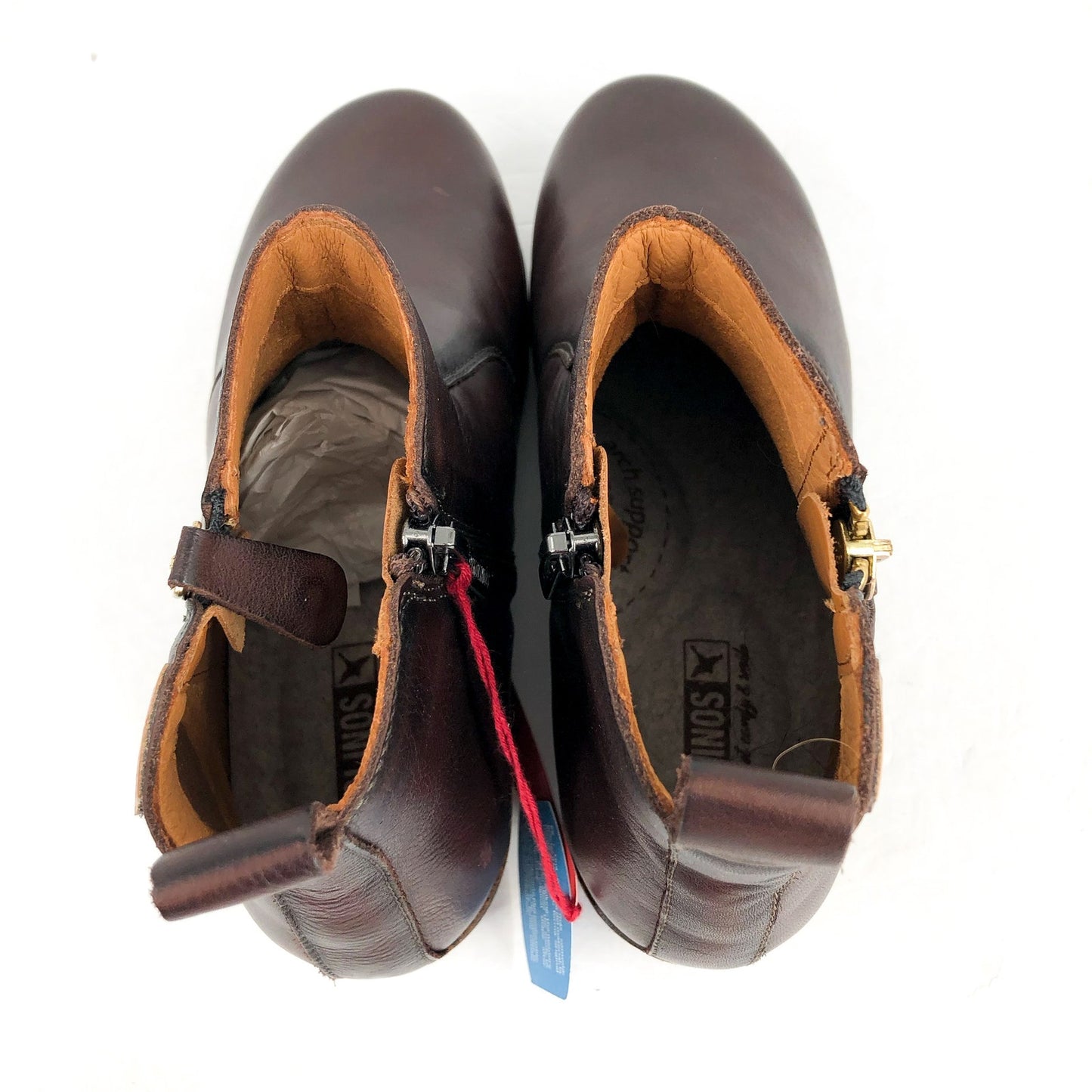 PIKOLINOS Womens W0W-8988 Granada Ankle Boots EU 36 US 6 Brown Leather NIB